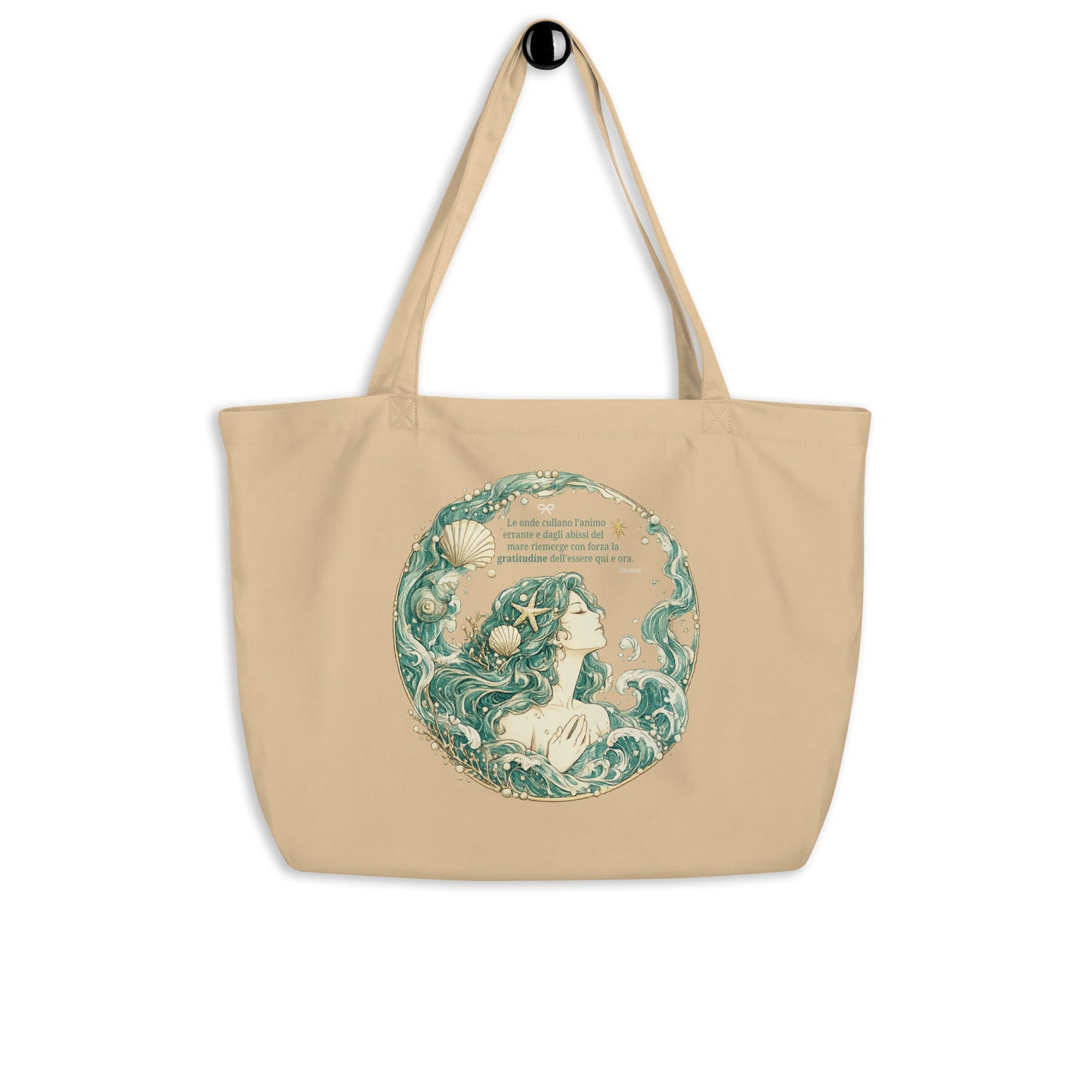 Tote Bag Grande Bio — Sirena della Gratitudine