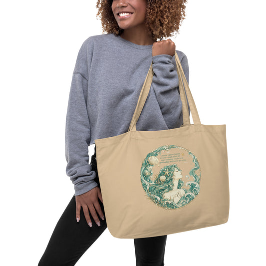 Tote Bag Grande Bio — Sirena della Gratitudine